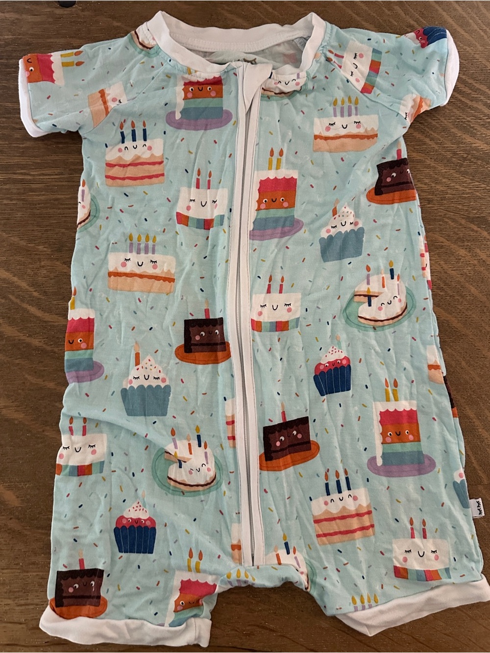 12-18M Little Sleepies Birthdaycake Shortie